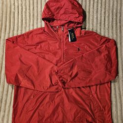 Mens Size XL Windbreaker water resistant