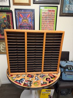 VHS shelf