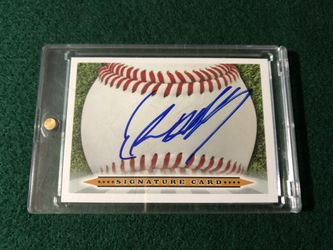 Ethan Holliday Autographed Card 
