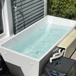 The Plunge XL Cold Plunge Tub – Discontinued Size | Chiller Included