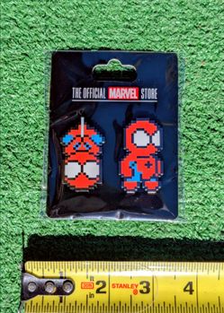 Spidey Tracker 8-Bit Official Marvel Store Spider-Man 2 Pin 2026 SDCC Set NIP