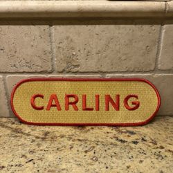 Vintage Carling Patch