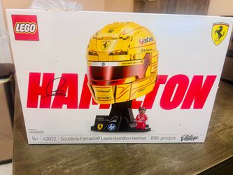 LEGO 43022 Ferrari HP Lewis Hamilton Helmet Stand 884 pcs 14+ BRAND NEW