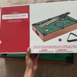 Mini Pool Table
