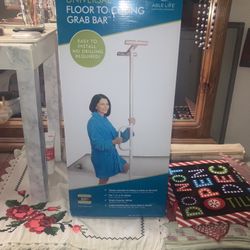 Able Life Universal Floor To Ceiling Grab Bar 