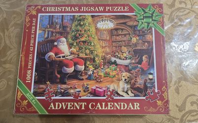24 Day Christmas Countdown Puzzle