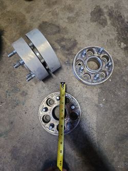Wheel spacers.