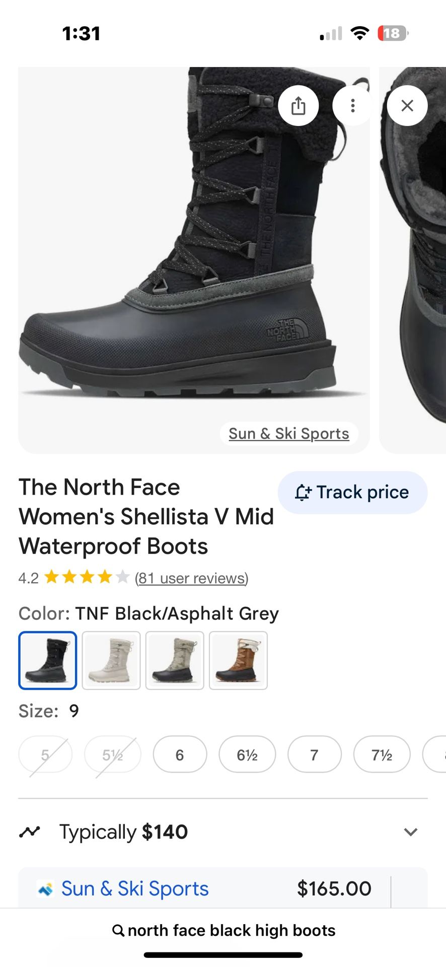 North face Boot
