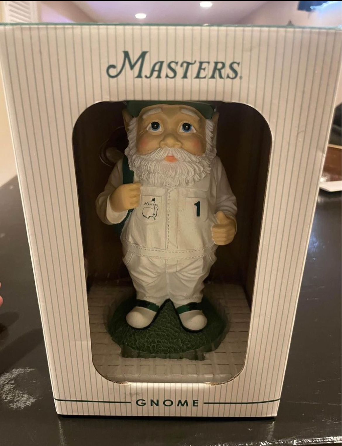 Authentic Masters Mini Caddie Gnome Augusta National Golf Club