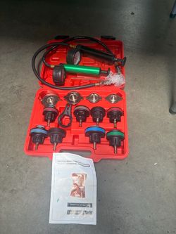 Universal radiator pressure tester kit