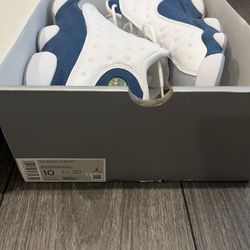 Air Jordan 13 Retro White Fire Red French Blue