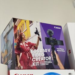 Canon R50 V Video Creator Kit