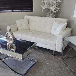 Futon With Optional sectional.