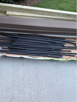 Trex black balusters