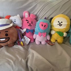 BT21 Plush Set LINE FRIENDS 
