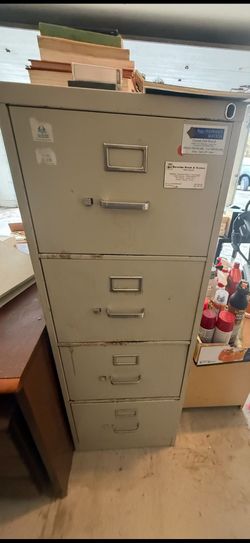 FREE 4-Drawer Metal Filing Cabinet