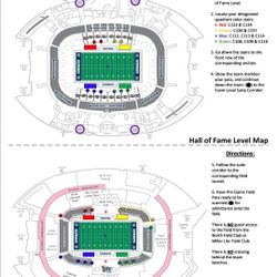 DALLAS COWBOYS FIELD PASS !!!!!