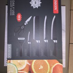 Kunsion 6pc Knife Set