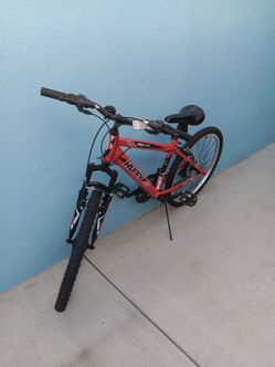 Red huffy Bike