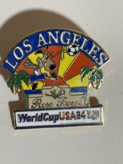 Los Angeles 1994 World Cup Rose bowl Pin