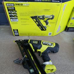 Finish Angle Nail Gun Ryobi 18v Tool Only