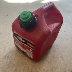 Briggs & Stratton 84013SL Smart-Fill Gas Can - 1 Gallon USED ONE TIME
