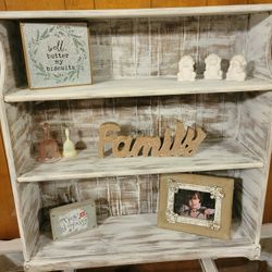 3 Tier Farmhouse Shelf 
