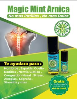 Aceite para dolores Misculares