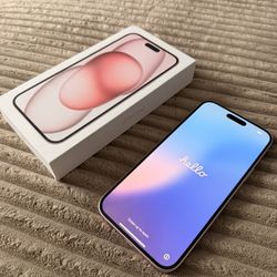 iPhone 15 plus Pink Unlocked