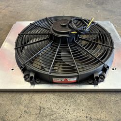 Electric fan with bracket 16” new