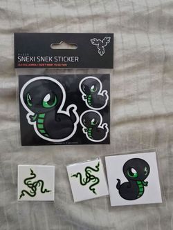 Razer Sneki Snek stickers and more