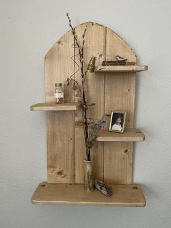 Wall Shelf Solid Pine