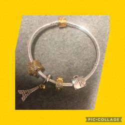 Paris Lovers Pandora Bracelet 