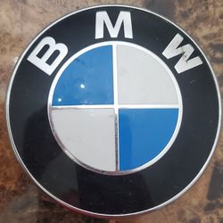 BMW genuine round logo badge OEM