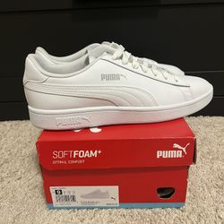 Puma White Shoes Size 9 