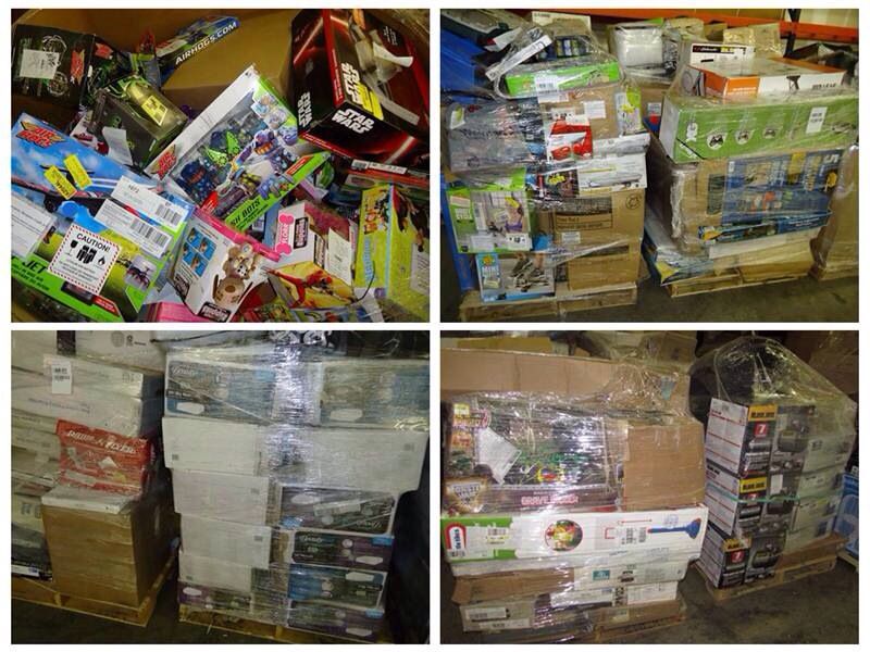 Walmart/Sam's Club General Merchandise Pallets