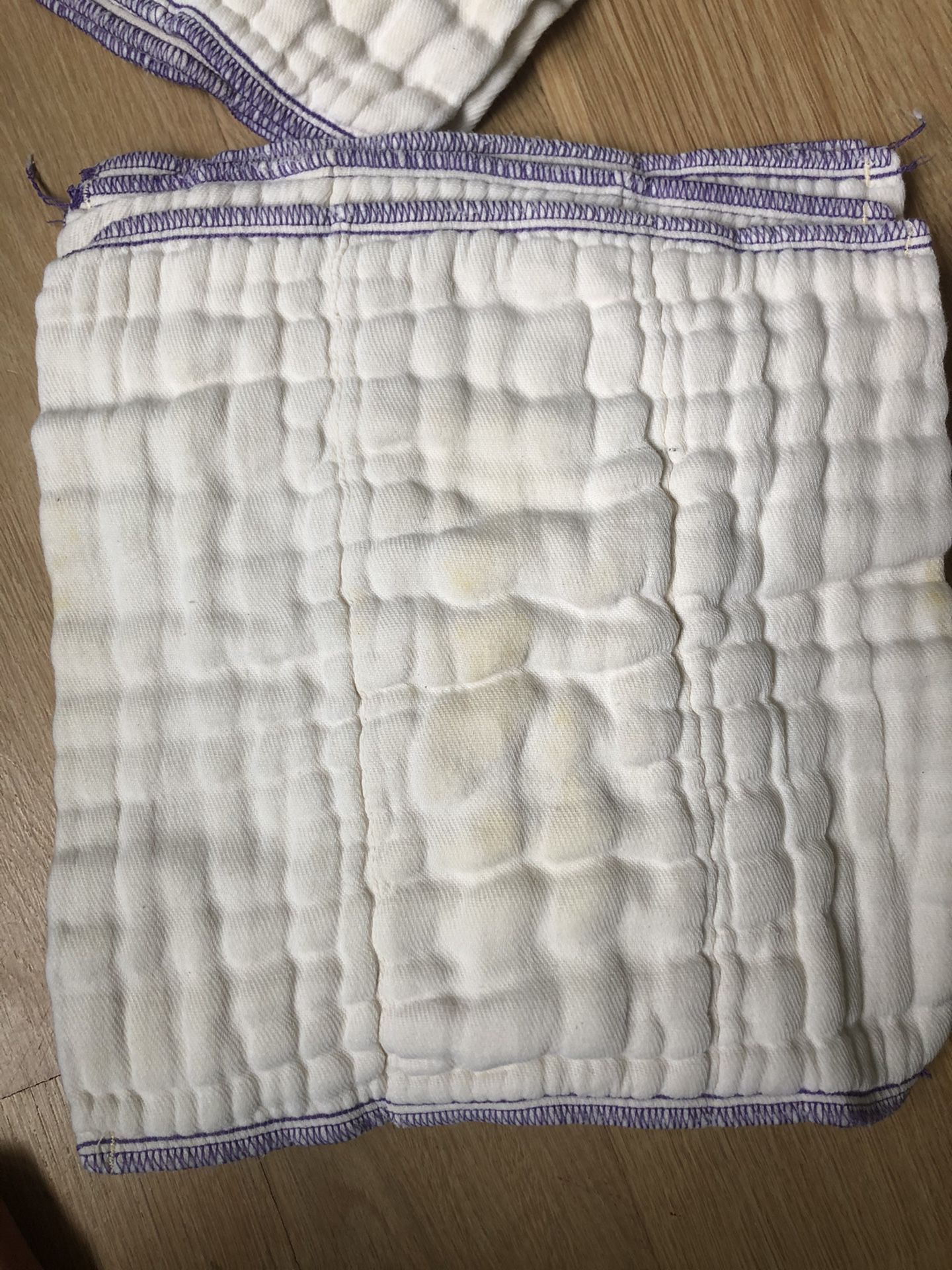 Cloth diapers newborn infant prefolds osocozy