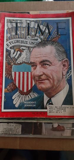 Vintage Time Magazine November 29, 1963