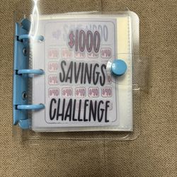 $1000 Savings Challenge Binder