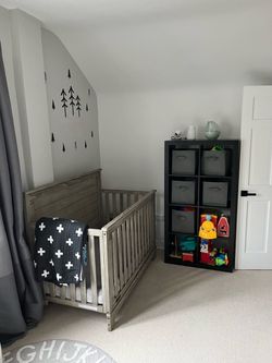 Toddler Bed, Crib, Changing Table