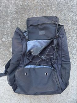 Baseball bag and sliding mitt