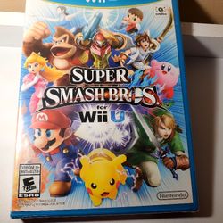 Brand New Super Smash Bros. for Nintendo Wii U Sealed