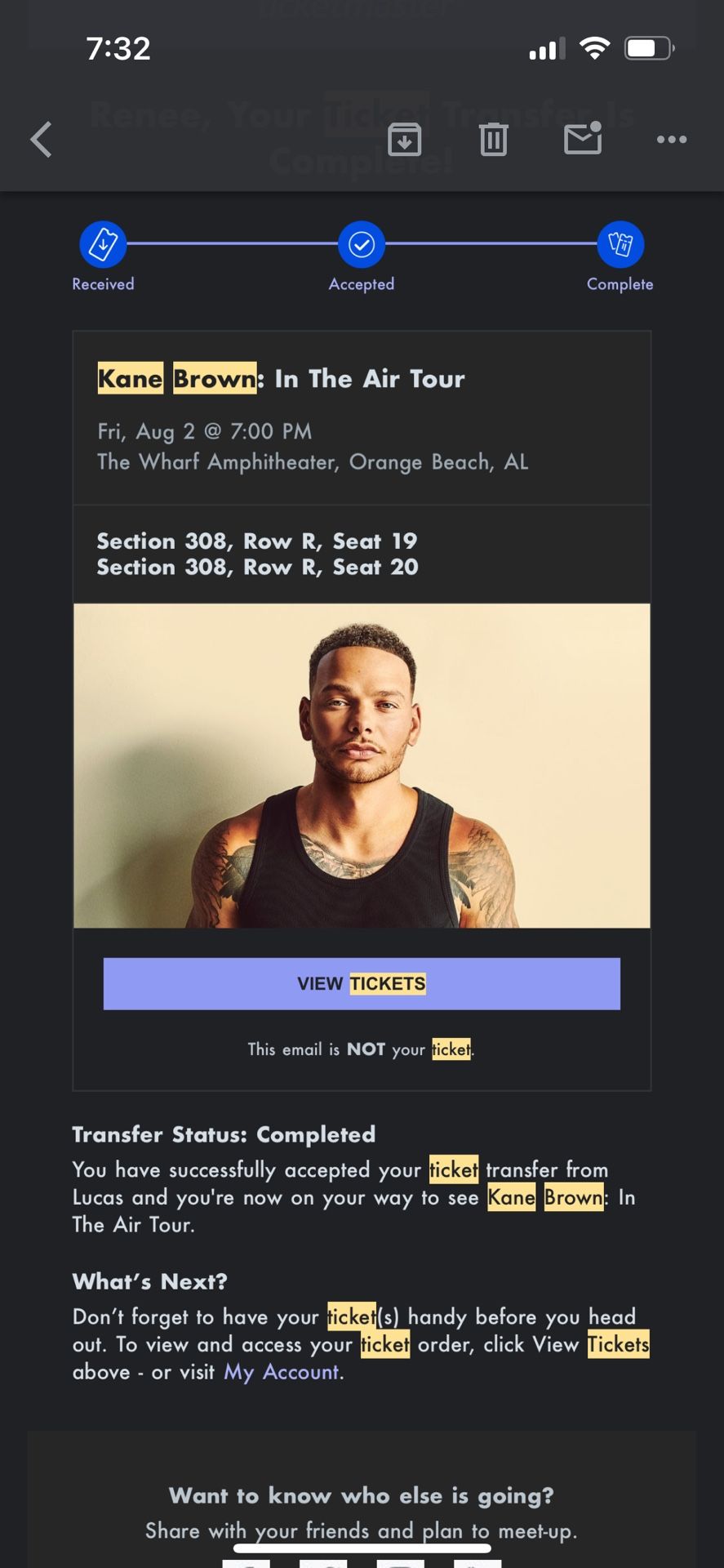 Kane Brown Tickets