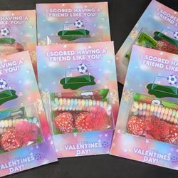 Custom Valentine's Day Jumbo  Cards Any Character 