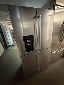 Kitchenaid 4 Door Stainless Steel Refrigerator 