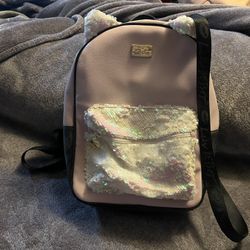 Pink sequin Betsy Johnson Backpack 