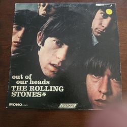 THE ROLLING STONES "OUT OF OUR HEADS" VINYL RECORD LP