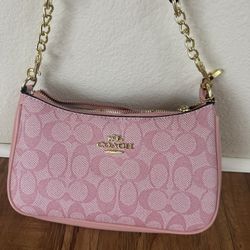 Coach Teri Shoulder Bag Pink