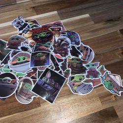 Baby Yoda Stickers
