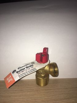 Quarter master Boiler drain 3/4”